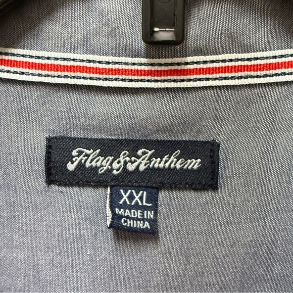 Flag & Anthem Women’s Plaid Button Down Shirt XXL – Red White Blue 100% Cotton - Picture 2 of 4